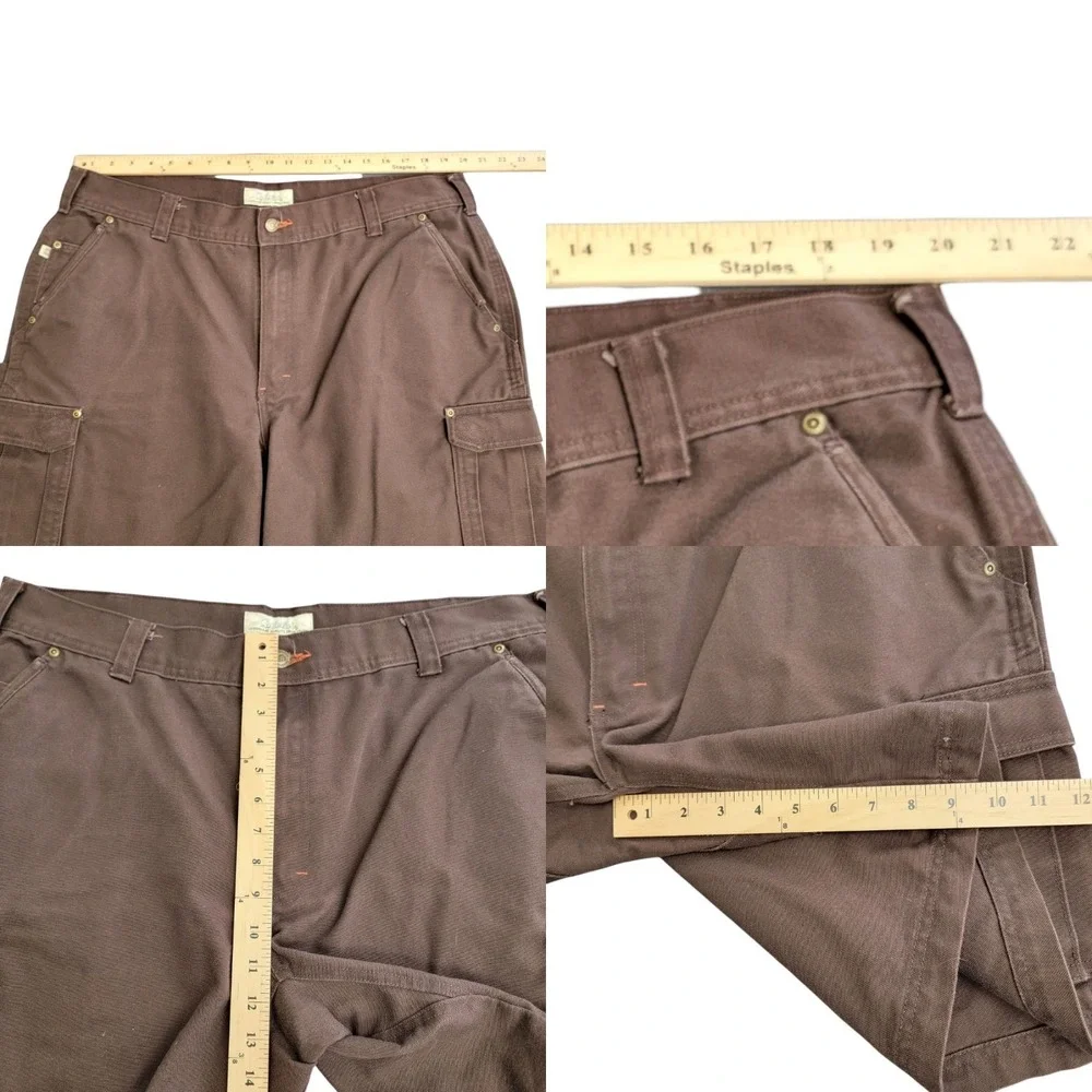 Cabelas Carpenter Jeans Shorts Mens Size 44 Lot of 2 Cotton Cargo‎ Work Utility